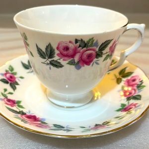 Vintage Queen Anne cup and saucer